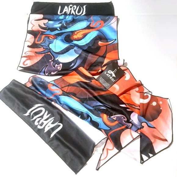 LAFROI 2 Pack Cooling Quick Dry Sports Towel Vengeance graphic 39x19.5 inch NWT - Picture 6 of 7